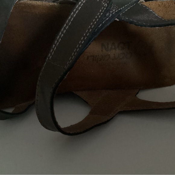 Naot Elegant Kayla Strappy Cork Sandals In Buffalo Leather Size 40 - Picture 8 of 10